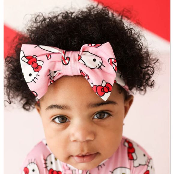 Posh Peanut x Hello Kitty Luxe Bow Headband - NEW - Picture 1 of 4
